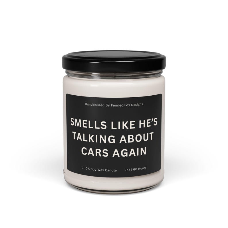 Car Guy Gift, Racer Gift, Mechanic Gift, Car Guy Candle, Car Enthusiast Gift bild 3