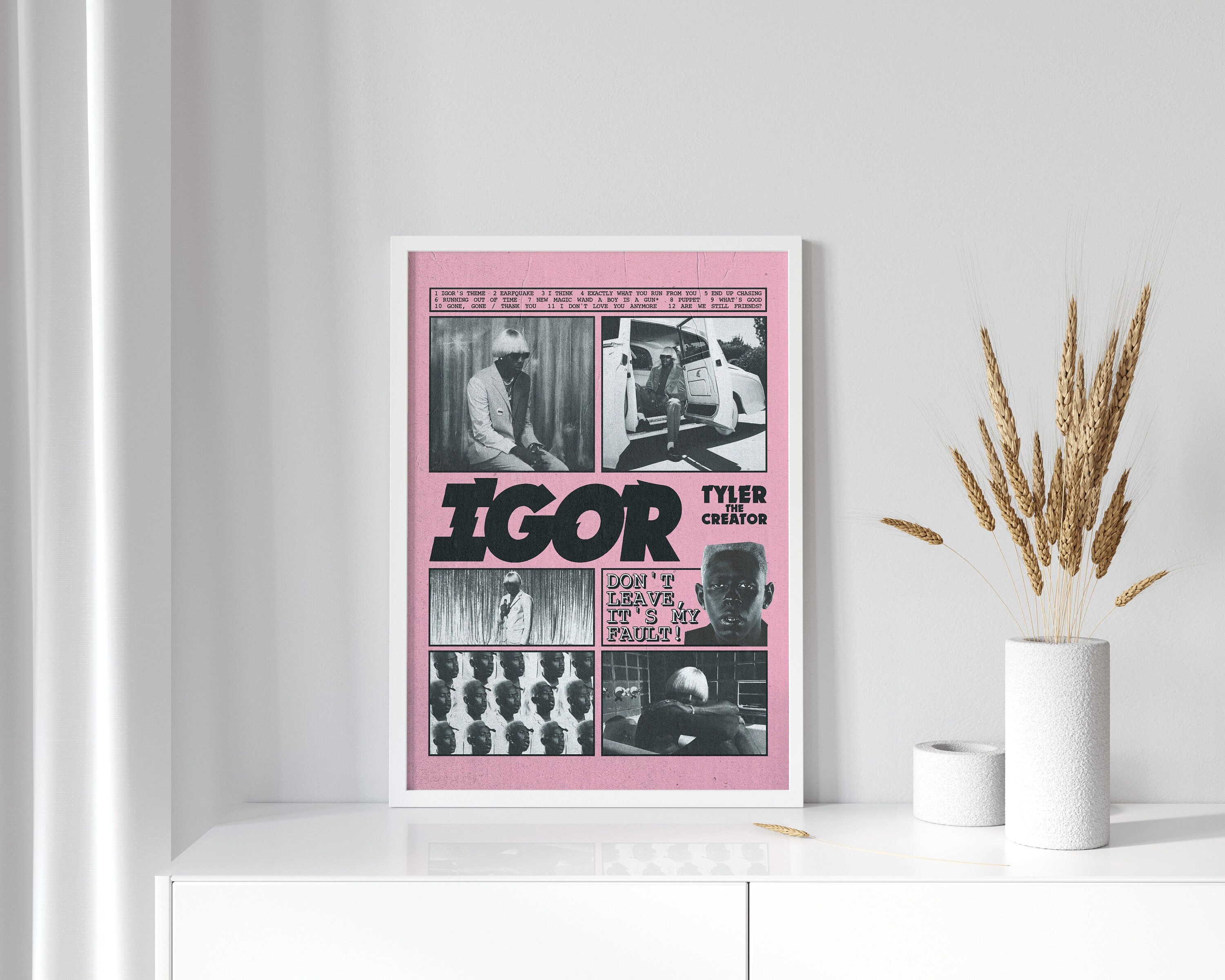 IGOR IGOR's Theme, Tyler the creator, Vintage poster art, Poster wall  art
