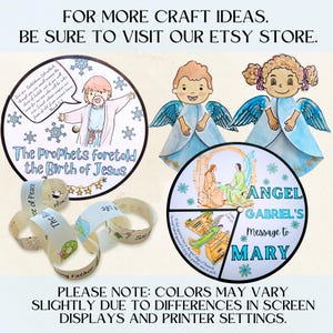 Birth of Jesus Craft | Printable Nativity 3D Bible Scene Activity ...