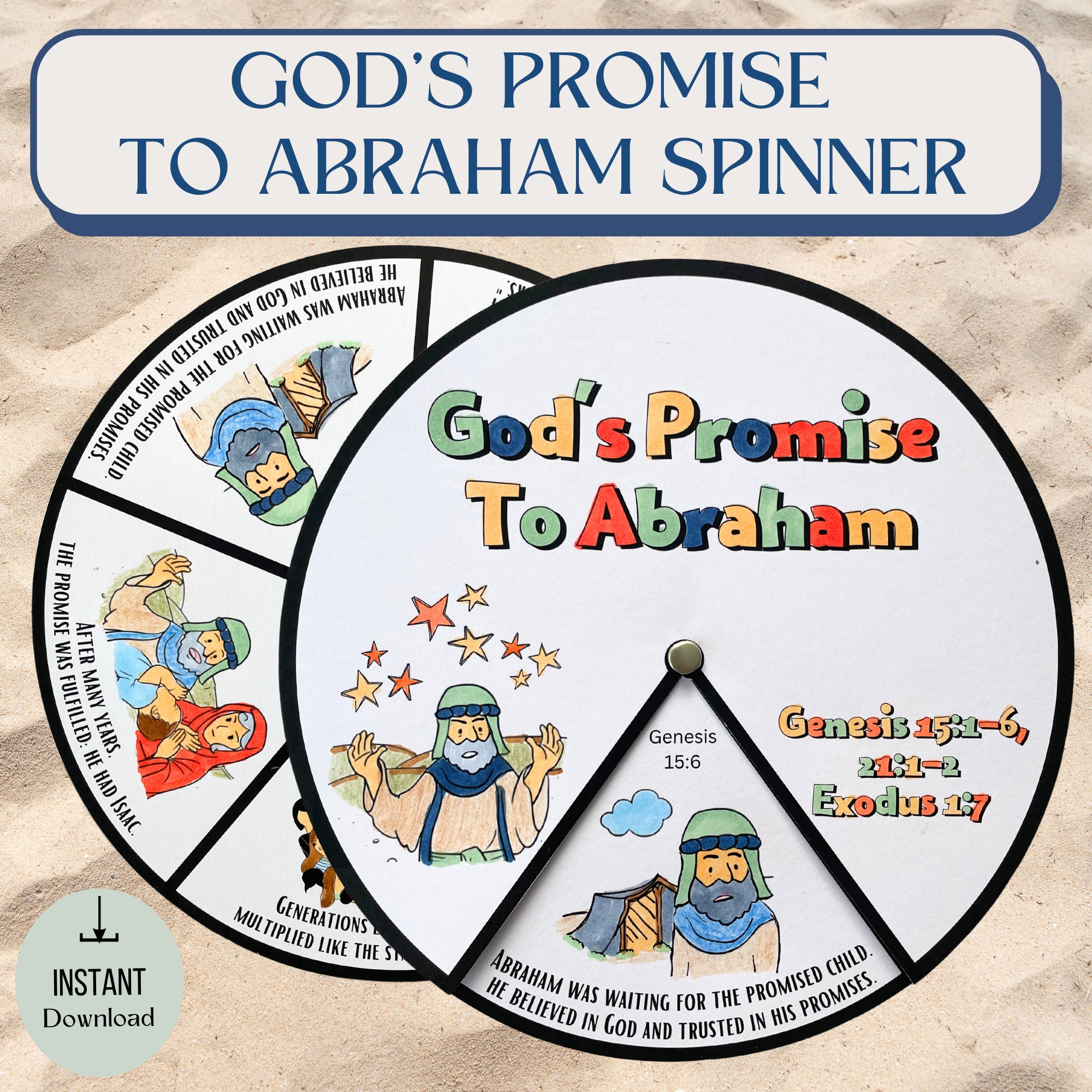 God's Promise To Abraham {Poster} God's Promise To Abraham {Poster}