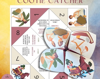 Judge Deborah Cootie Catcher| Judge Deborah Sunday School Craft| Ministry Craft| Deborah Bible Activity for Kids| Memory Game Bible Lesson