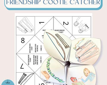David and Jonathan coloring cootie catcher| Sunday school craft| Cootie catcher| Bible lesson| Fortune teller| David and Jonathan craft