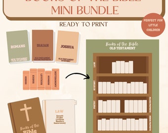 Books of the Bible Mini-Bundle | Printable Flashcards (PDF)