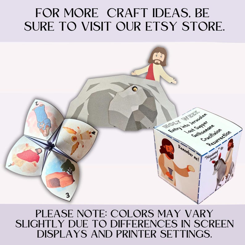 Printable Jesus Appears to His Disciples Sunday School Craft, Coloring ...