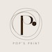 PopsPrint store logo