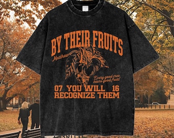 FUNKY HERBST GRAFIK christliches Shirt, Vintage Herbst Grafik-Shirt für Christen, Retro-Stil Herbst christliches Grafik-T-Shirt Urban Outfitters Style