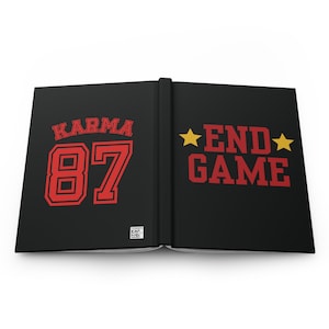 End Game Karma Cover. Perfektes Geschenk für Swifties! Hardcover Journal Matte