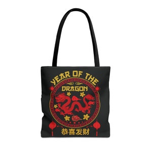 2024 année du dragon Nouvel an chinois Tote bag