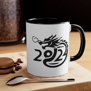Year of the Dragon 2024 Chinese New Year Coffee Mug, 11oz
