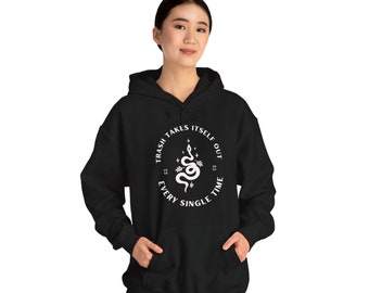 Trash Takes Itself Out Every Single Time.  Heavy Blend™ Hooded Sweatshirt Swiftie Hoodie