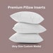 see more listings in the Pillow Inserts section