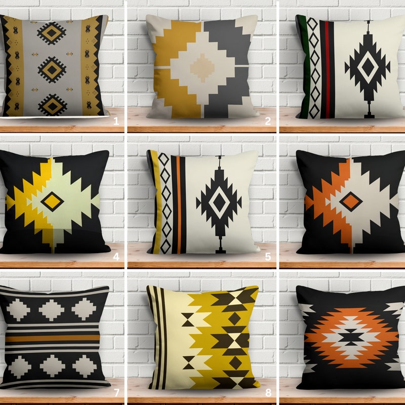 Native Pattern Pillows Native American Pillow - Etsy