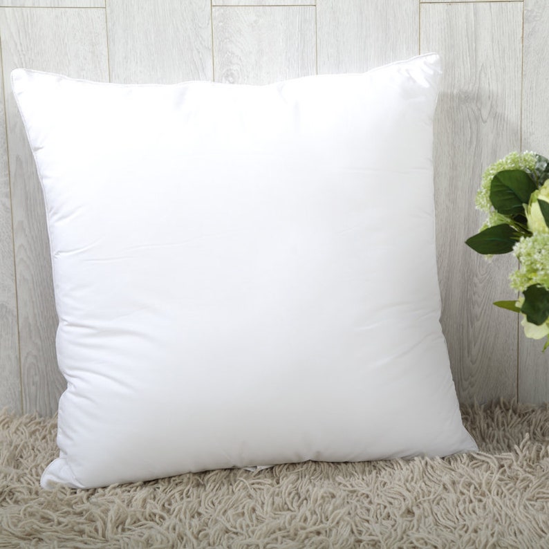 Any Size Pillow Inserts, Pillow Filler with Bead Silicone, Soft Microfiber Cushion Insert, Pillow Form Fill Stuffing image 4