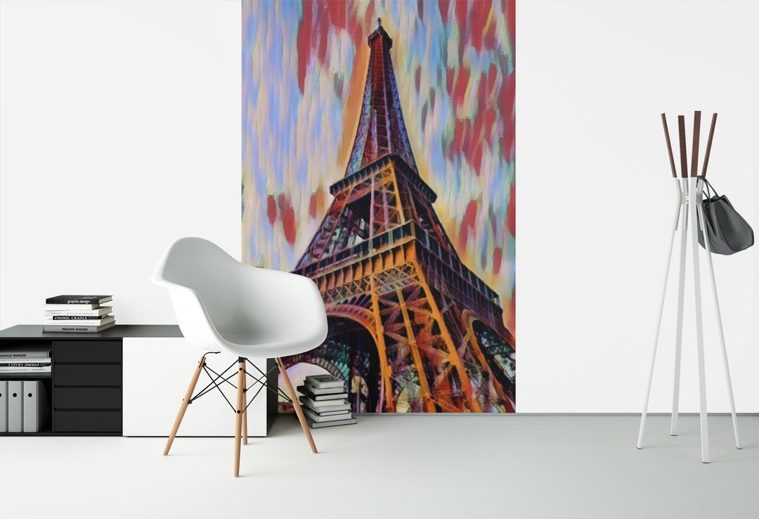 Eiffel Tower Art Print Eiffel Tower Wall Art French Decor Etsy