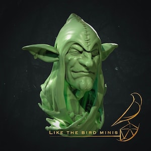 Goblin bust stl