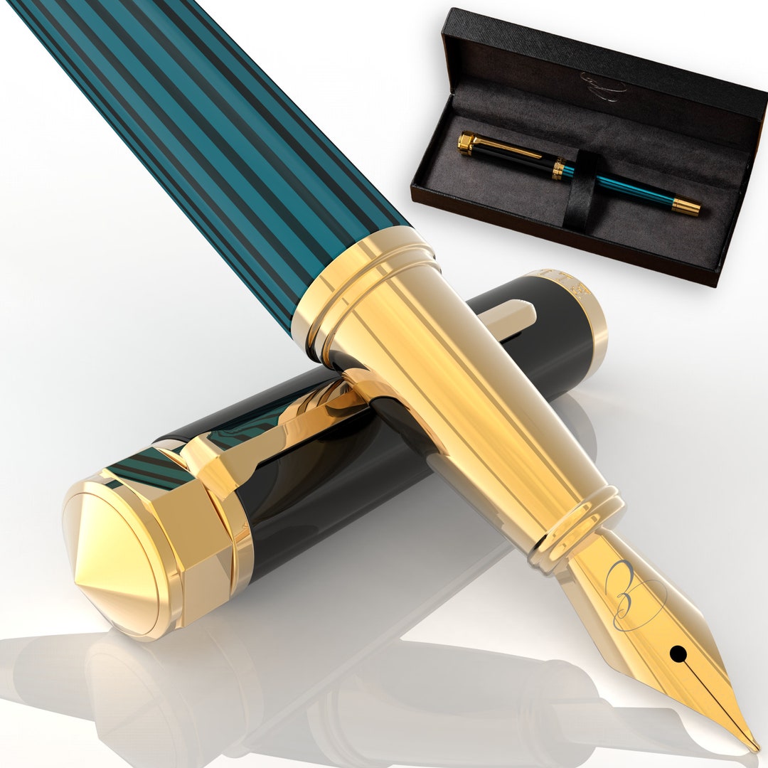Ellington Pens Urban Hunter Luxury Fountain Pen 3 Smooth Nib Size