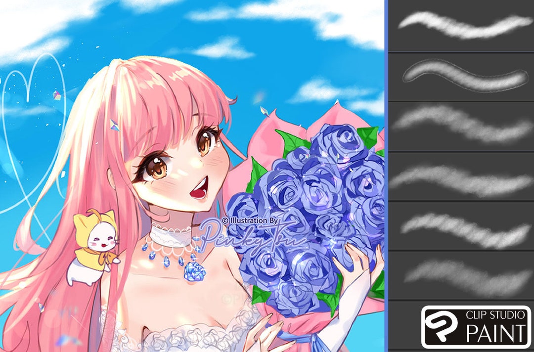 Clip Studio Paint Cloud Brush, Cloud Brushes, Clip Studio Paint Brush