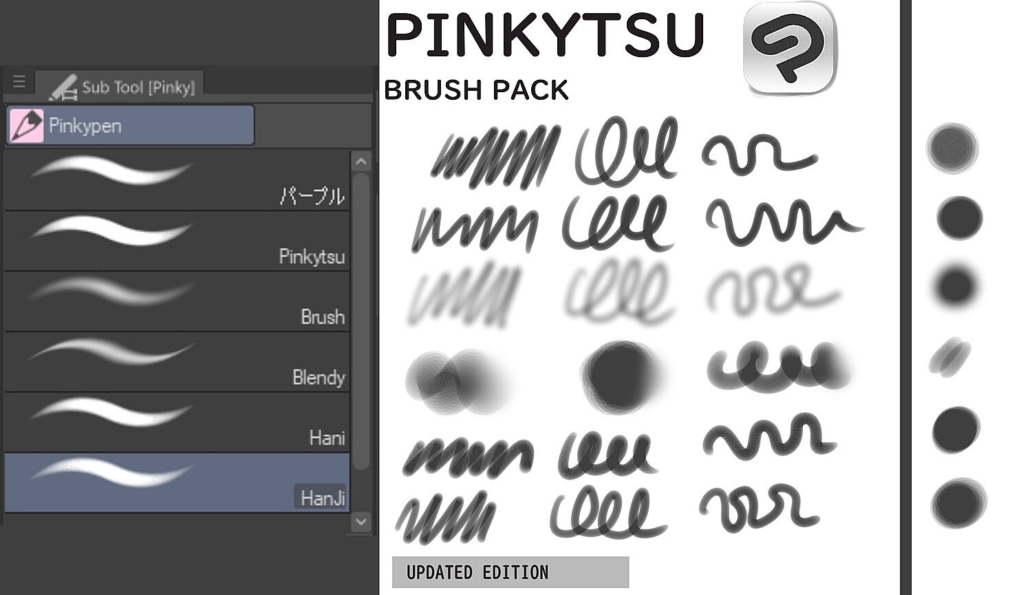 Clip Studio Paint Anime Brush Pack: Illustration Art Assets - Etsy