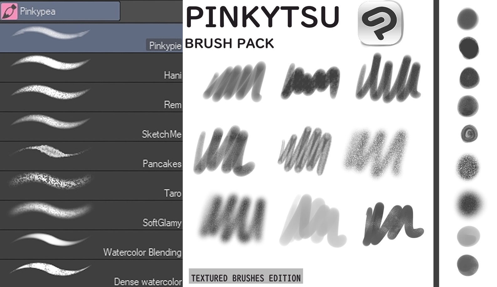 Clip Studio Paint Brushes, Anime Brushs Pack, Brush Bundle Pack, Anime