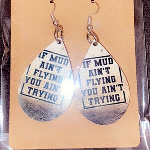 Race inspired earrings