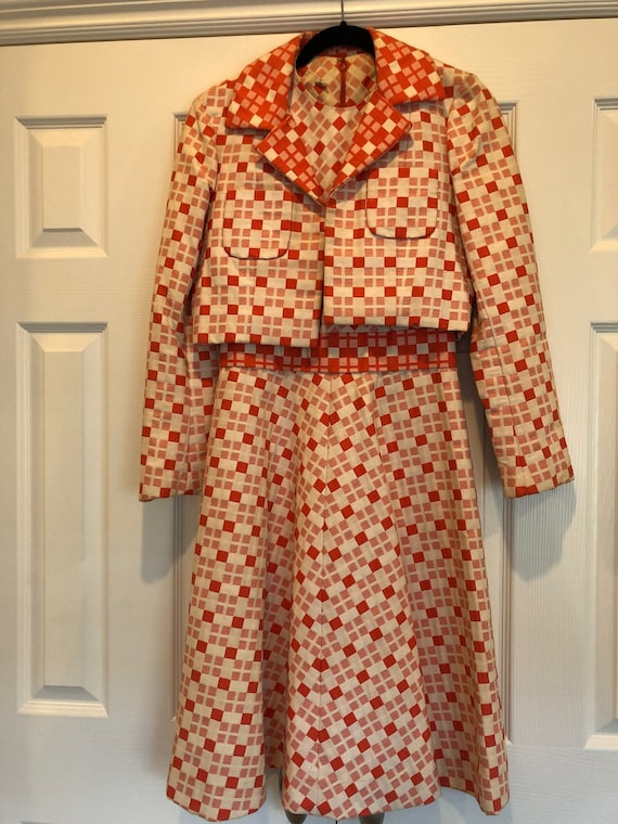 CHESTER WEINBERG - Vintage Mod Jacket & Dress Ense