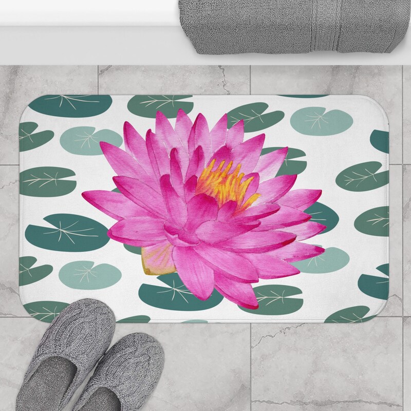 Green Bath Mat - Etsy