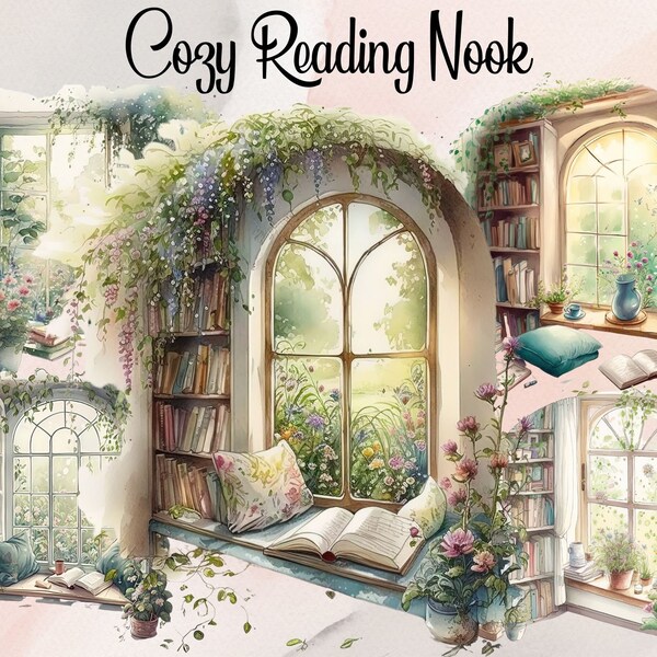 Reading Nook Art - Etsy