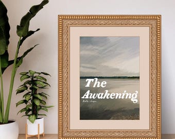 The Awakening by Kate Chopin – Digital PDF Poster | Literary Art