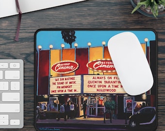 Quentin Tarantinon mousepad New Beverly Cinema  - Los Angeles Movie Fan Mousepad