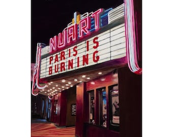 NuArt Theatre "Paris is Burning" - Documentary Fan High-Quality Poster Matte Vertical Posters