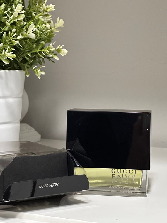 ENVY GUCCI AFTERSHAVE Lotion New in Box 50ml Splash as Shown. - Etsy
