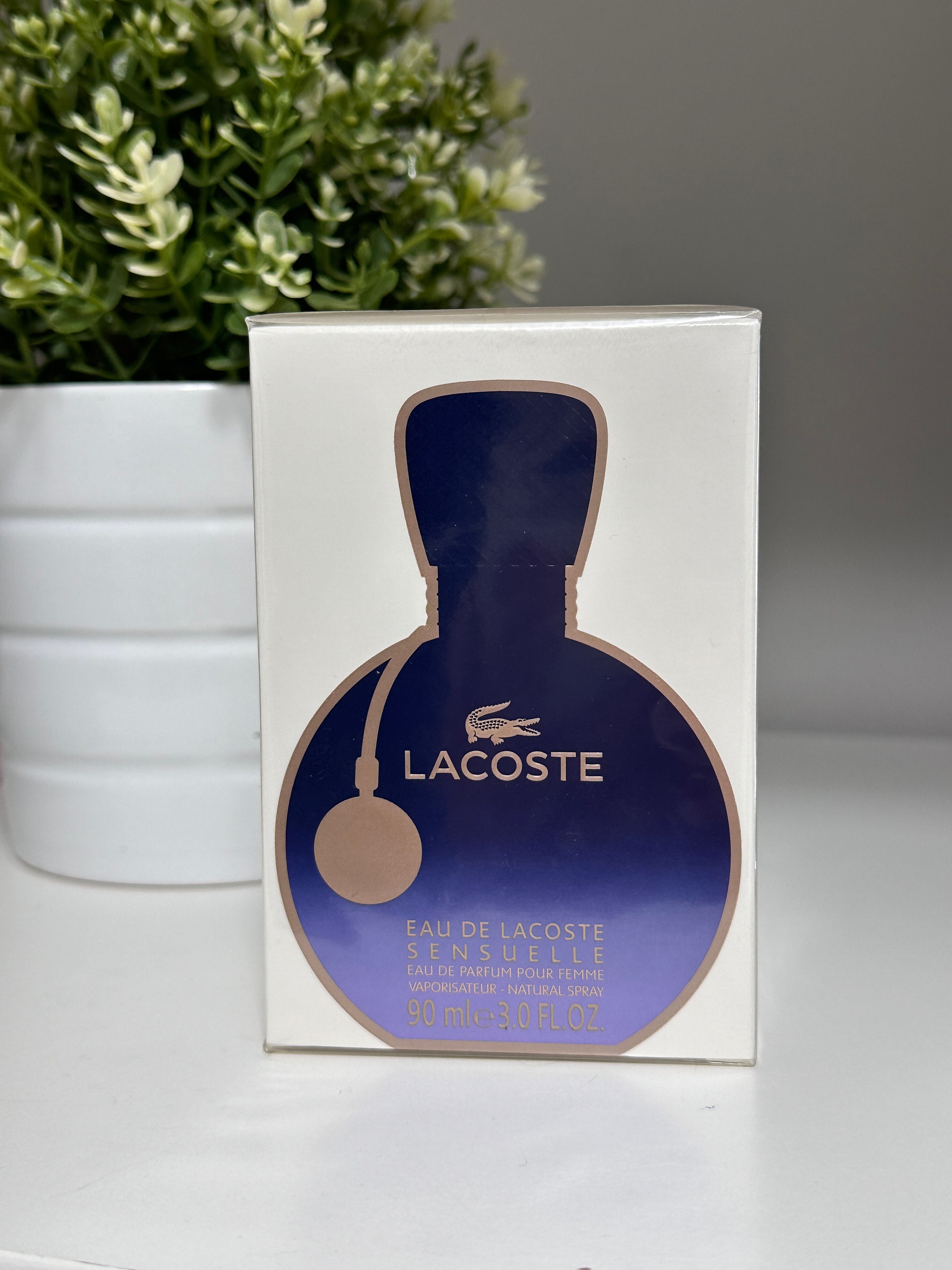 LACOSTE SENSUELLE Eau De Parfum 90ml Spray Damaged Seal India