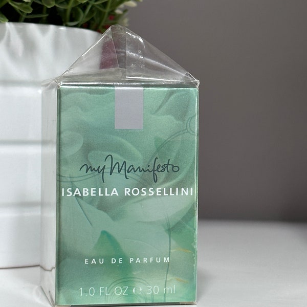 MEIN MANIFEST ISABELLA Rossellini Eau de Parfum Frau 30 ml Spray unbenutzt