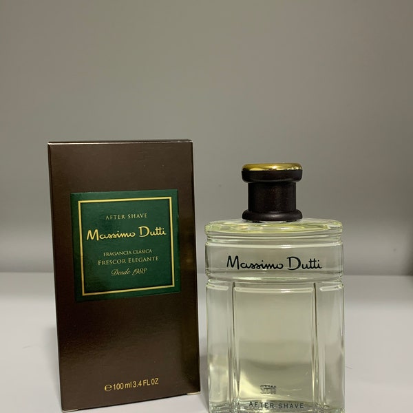 MASSIMO DUTTI AFTER Shave 100ml splash nuevo en caja