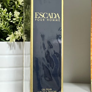 ESCADA POUR HOMME Gel Bain et Douche neuf en boite scellée 200ml