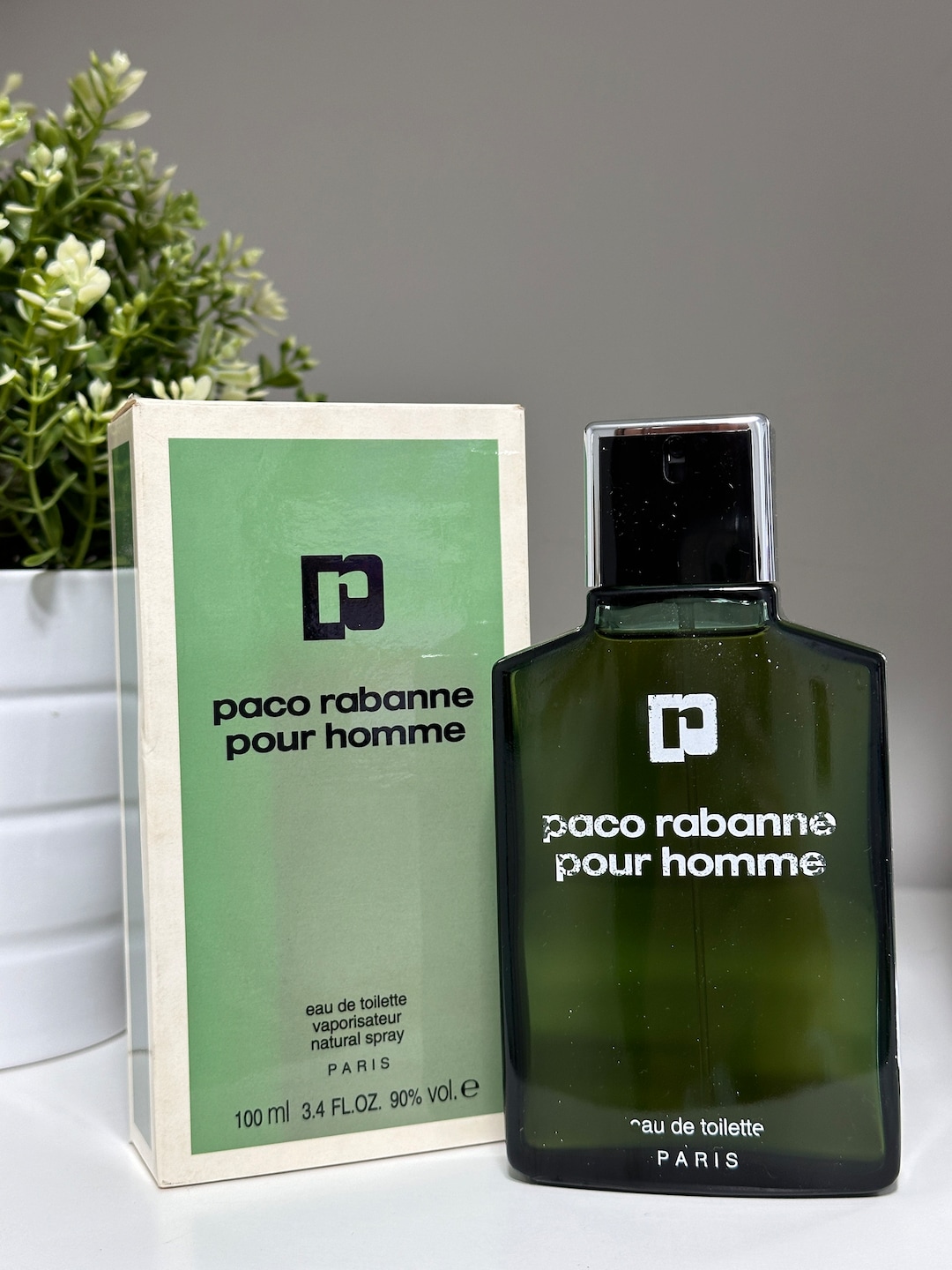 PACO RABANNE Pour Homme Eau De Toilette 100ml Spray Damaged Box - Etsy