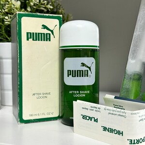 PUMA VINTAGE AFTER Shave Lotion new unused 180ml Damaged Box