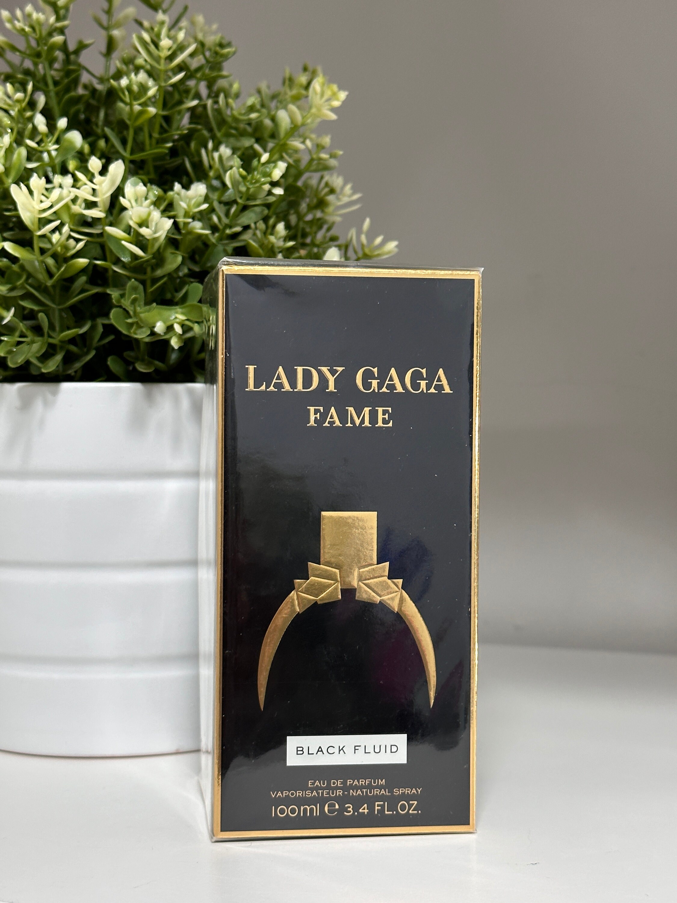 LADY GAGA FAME BLACK FLUID 100ml 香水 未開封 Lady Gaga FAME BLACK FLUID Women Perfume Spray 3.4oz 100ml