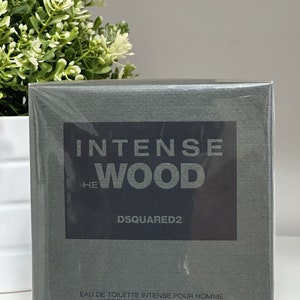 DSQUARED2 HE INTENSE WOOD Eau de toilette for men 100ml spray new sealed