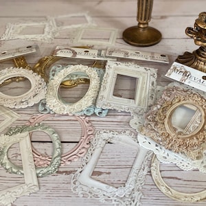 Papierfotorahmen, Vintage-Journalrahmen, Bordürenrahmen, Prägepapiersets, Stanzteile, Ephemera-Rahmen für Junk Journaling Scrapbooking