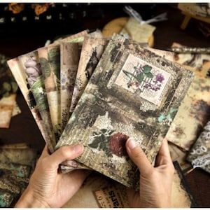Vintage Style Scrapbook Paper Packs, Collage Paper, Deco Paper, Vintage ...