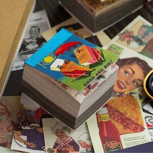 400Pcs Vintage Junk Journal Kit, Collage Paper, Scrapbook Paper, Journaling Paper Book, Deco Paper Pad, Ephemera, Junk Journal Supplies