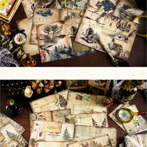 Vintage Style Scrapbook Paper Packs, Collage Paper, Deco Paper, Vintage ...