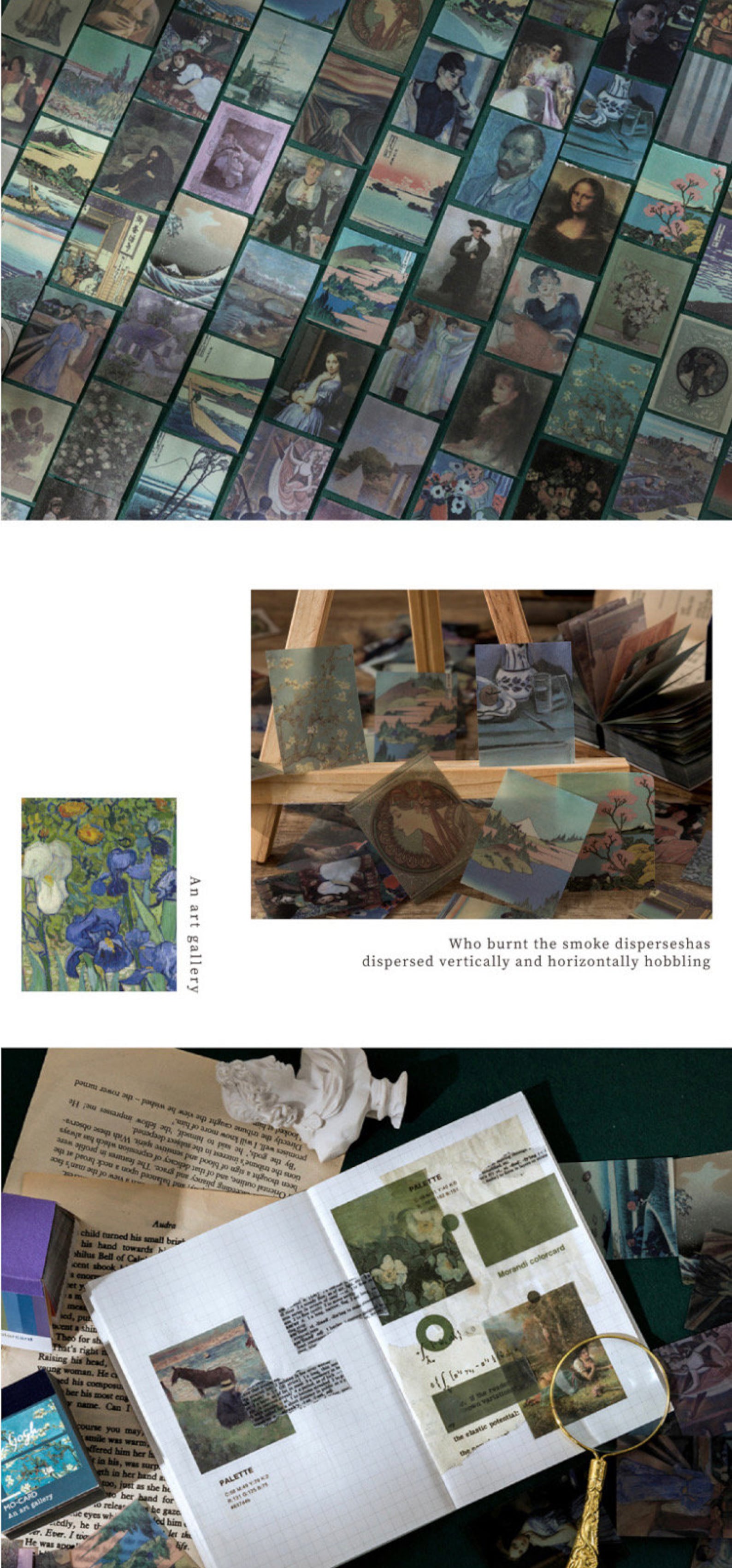 366pcs Junk Journal Kit, Ephemera, Scrapbook Paper Pad, Vintage Style ...