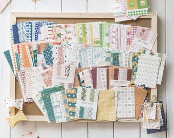 Scrapbook Paper, Junk Journal Kit, Ephemera Pack, Assorted Collage Paper, Craft Paper, Base Paper, Junk Journal Supplies for Scrapbooking