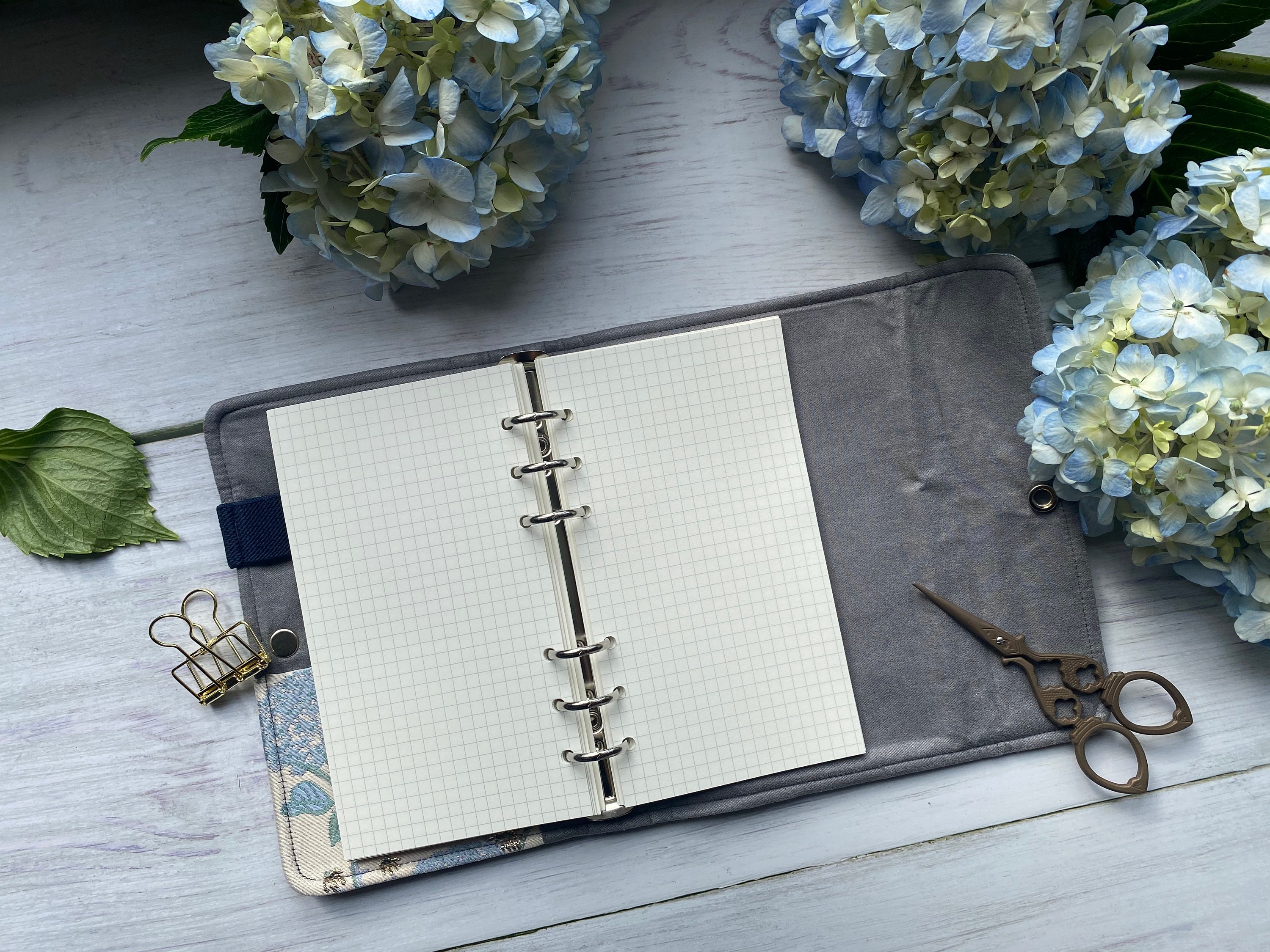 Fabric Cover Ring Binder Journals, TN Traveler Journal, 6-hole Planners ...