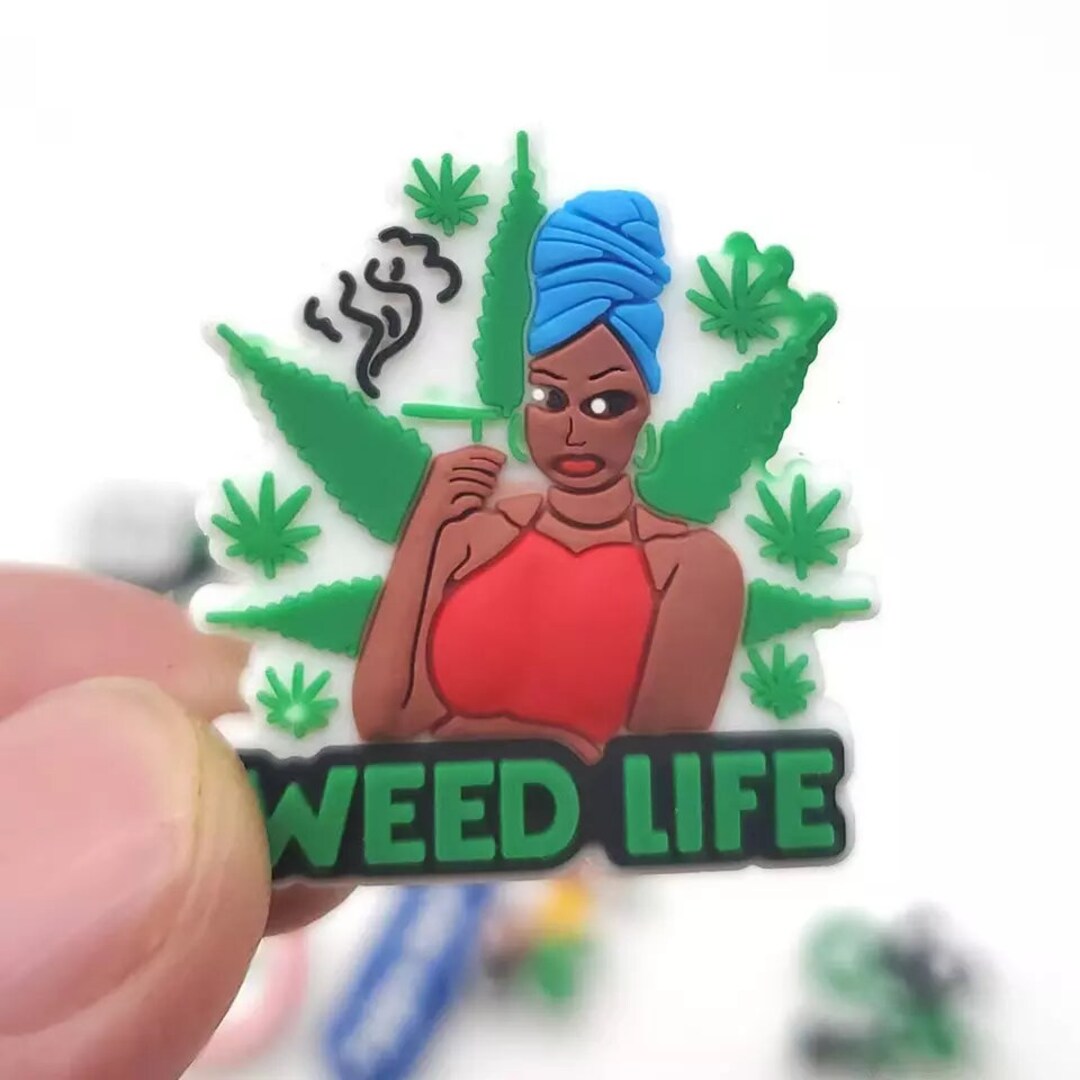 Weed Life Croc Charms/jibbitz Etsy