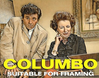 Columbo - Suitable for Framing - A3 Poster