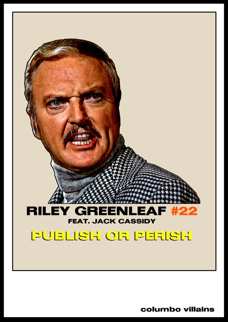 Ep - 21-37. Columbo Villains Postcard PDF Download - Etsy