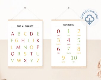 0 10 Number Chart - Etsy